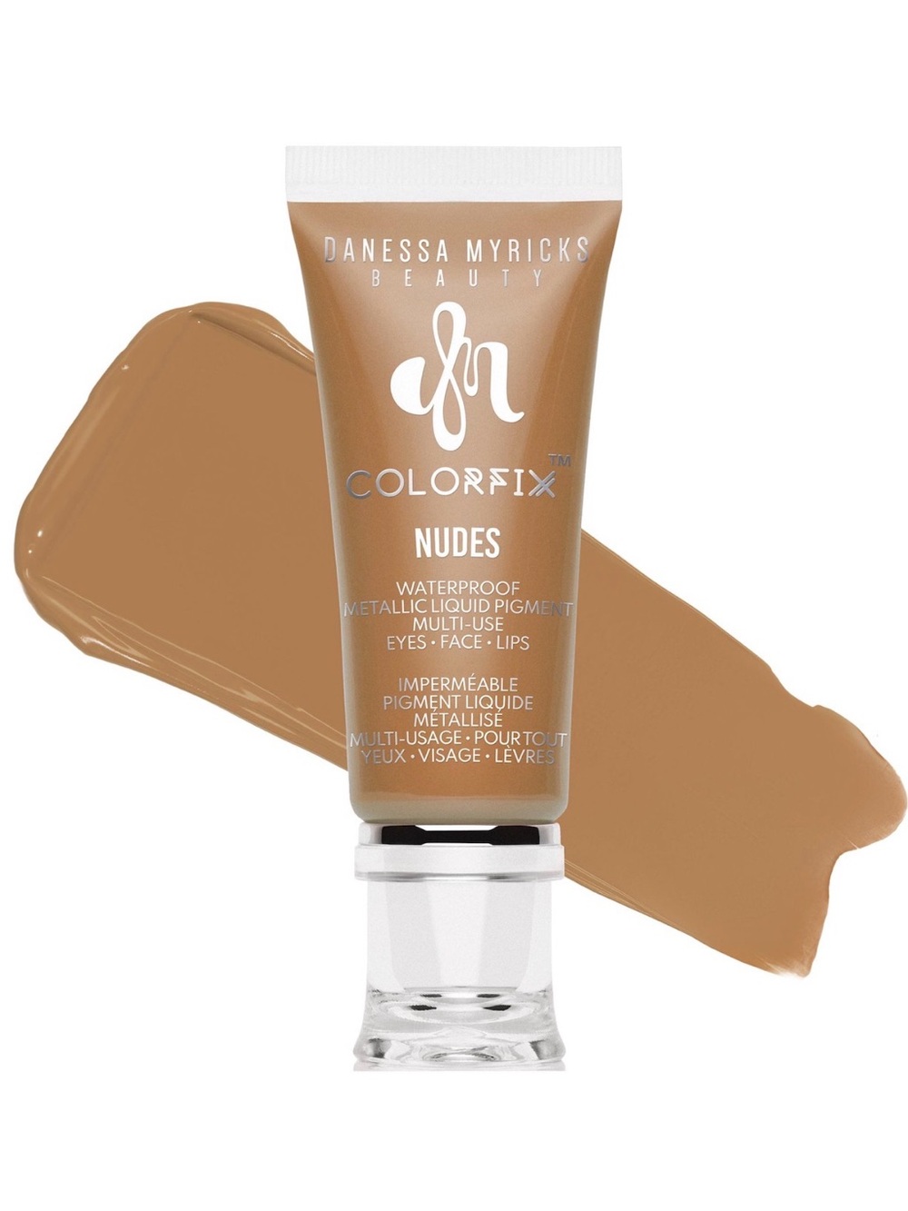 Danessa Myricks Beauty Colorfix Nudes Metallic Liquid Pigment - Warm Brown